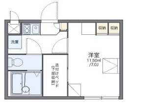 レオパレスＣｏｍｆｏｒｔの物件間取画像